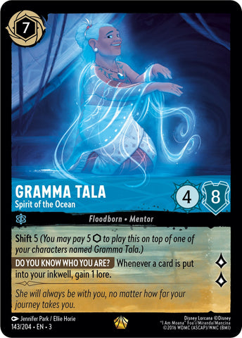 Image for Gramma Tala (143/204) [Into the Inklands]