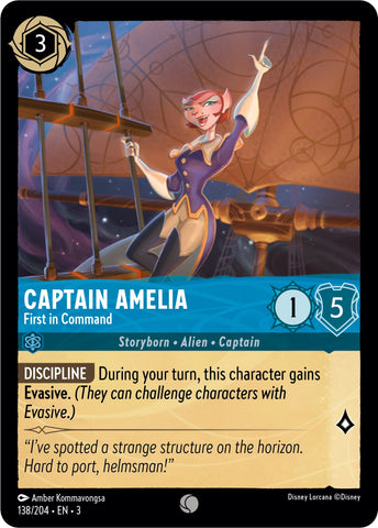 Image for Captain Amelia (138/204) [Into the Inklands]