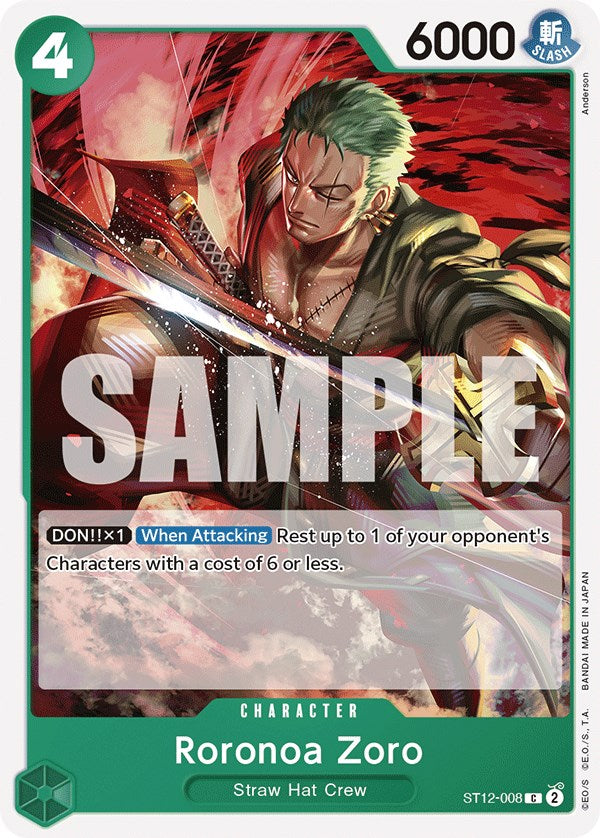 Roronoa Zoro (ST12-008) [Starter Deck Zoro and Sanji]