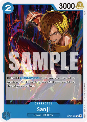 Sanji (ST12-011) [Starter Deck Zoro and Sanji]