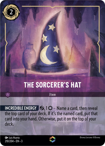 Image for The Sorcerer's Hat (Enchanted) (210/204) [Into the Inklands]