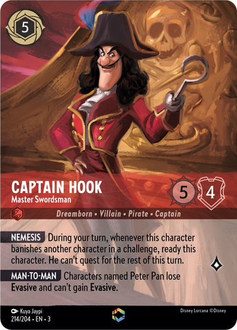 Image for Captain Hook (214/204) [Into the Inklands]