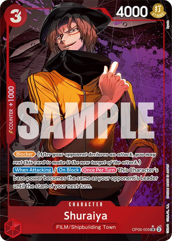 Shuraiya (Alternate Art) (OP06-009) [Wings of the Captain]