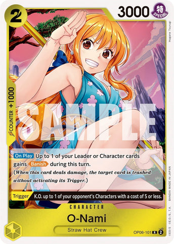 O-Nami (OP06-101) [Wings of the Captain]