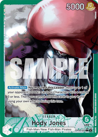 Hody Jones (Alternate Art) (OP06-020) [Wings of the Captain]