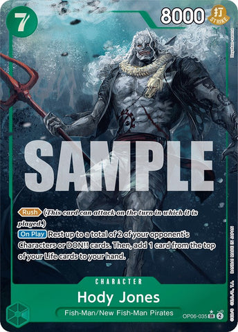 Hody Jones (Alternate Art) (OP06-035) [Wings of the Captain]