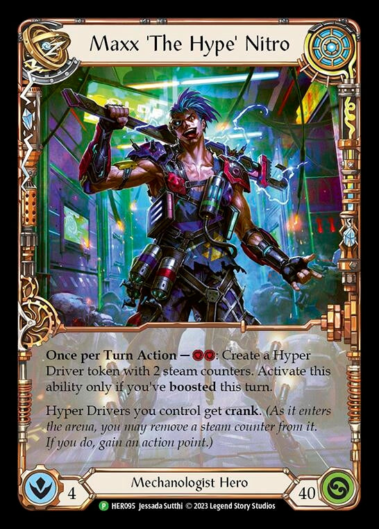 Maxx 'The Hype' Nitro [HER095] (Promo) Rainbow Foil