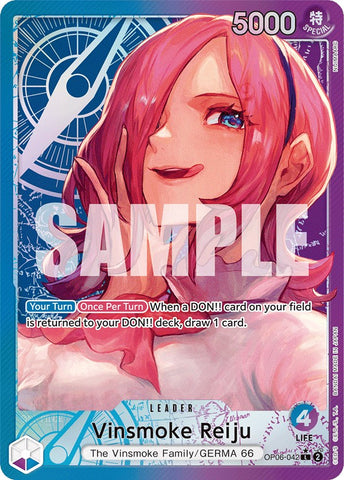 Vinsmoke Reiju (Alternate Art) (OP06-042) [Wings of the Captain]