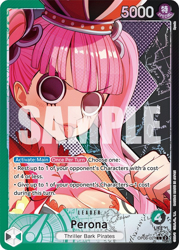 Perona (Alternate Art) (OP06-021) [Wings of the Captain]