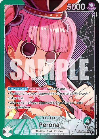 Perona (Alternate Art) (OP06-021) [Wings of the Captain]