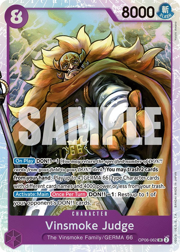 Vinsmoke Judge (OP06-062) [Wings of the Captain]