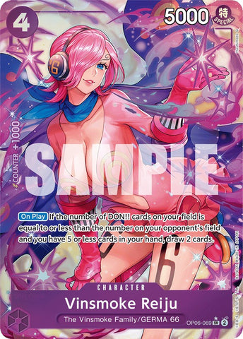 Vinsmoke Reiju (Alternate Art) (OP06-069) [Wings of the Captain]