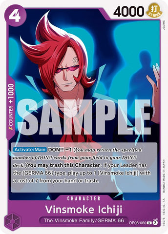 Vinsmoke Ichiji (OP06-060) [Wings of the Captain]