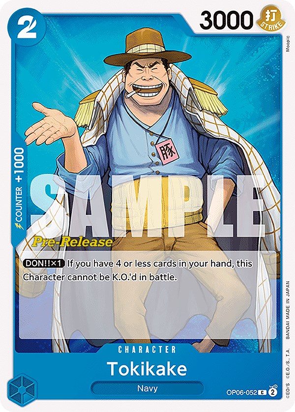 Tokikake (OP06-052) [Wings of the Captain Pre-Release Cards]
