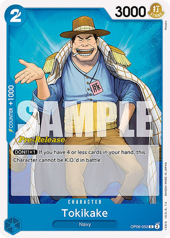 Tokikake (OP06-052) [Wings of the Captain Pre-Release Cards]