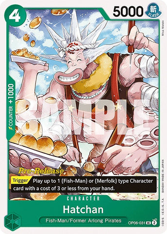 Hatchan (OP06-031) [Wings of the Captain Pre-Release Cards]