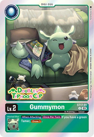 Gummymon [ST17-01] [Starter Deck: Double Typhoon Advanced Deck Set Pre-Release Cards]