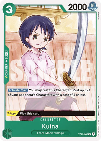 Kuina (ST12-002) [Starter Deck: Zoro and Sanji]