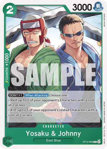 Yosaku & Johnny (ST12-006) [Starter Deck: Zoro and Sanji]