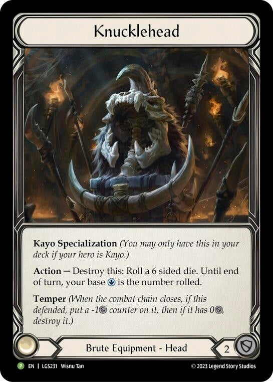 Knucklehead [LGS231] (Promo) Rainbow Foil