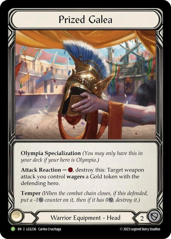 Prized Galea [LGS236] (Promo) Rainbow Foil