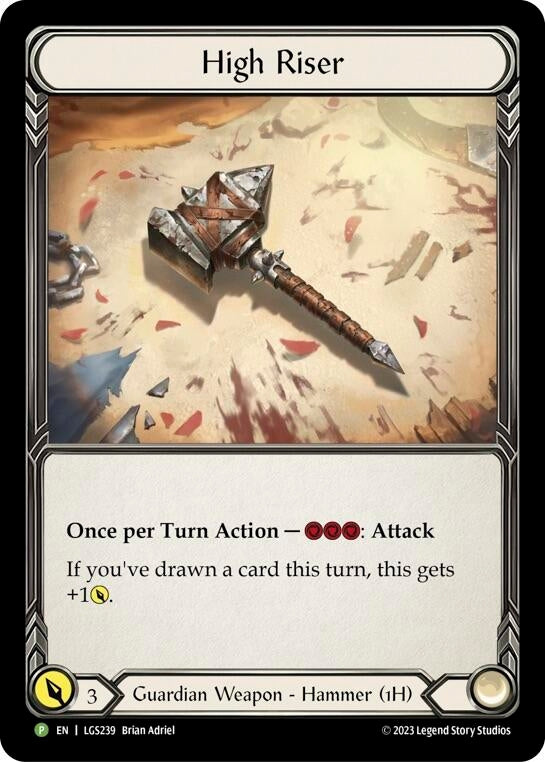 High Riser [LGS239] (Promo) Rainbow Foil