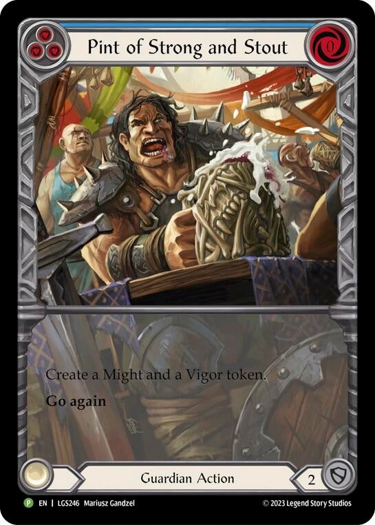 Pint of Strong and Stout [LGS246] (Promo) Rainbow Foil