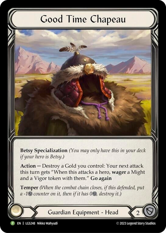 Good Time Chapeau [LGS248] (Promo) Cold Foil