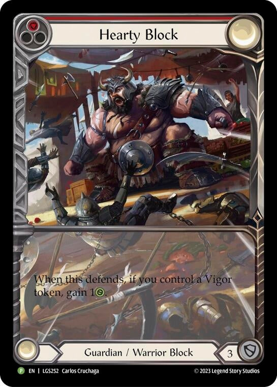 Hearty Block [LGS252] (Promo) Rainbow Foil