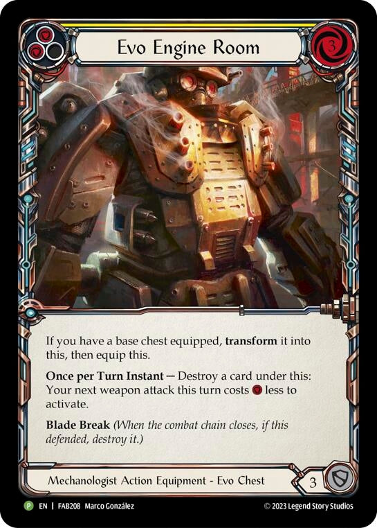 Evo Engine Room [FAB208] (Promo) Rainbow Foil
