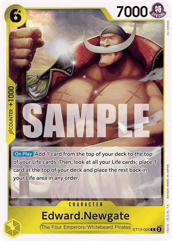 Edward.Newgate (ST13-004) [Ultra Deck: The Three Brothers]