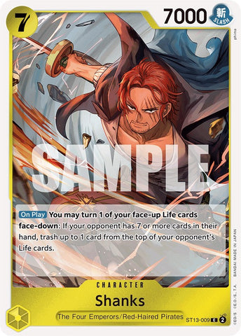 Shanks (ST13-009) [Ultra Deck: The Three Brothers]
