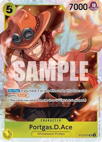 Portgas.D.Ace (ST13-011) [Ultra Deck: The Three Brothers]