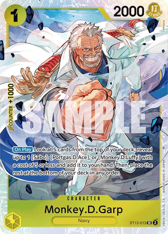 Monkey.D.Garp (ST13-013) [Ultra Deck: The Three Brothers]