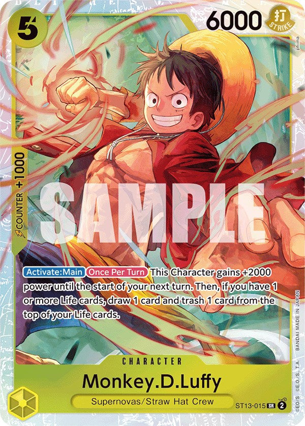 Monkey.D.Luffy (ST13-015) [Ultra Deck: The Three Brothers]