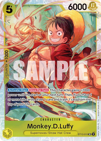 Monkey.D.Luffy (ST13-015) [Ultra Deck: The Three Brothers]