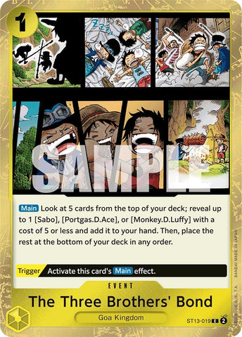The Three Brothers' Bond (ST13-019) [Ultra Deck: The Three Brothers]