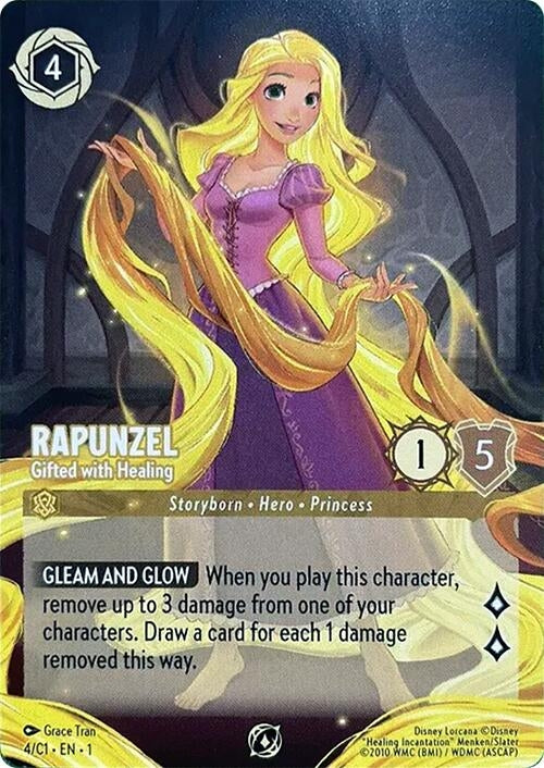 Image for Rapunzel (4) [Disney Lorcana Promo Cards]