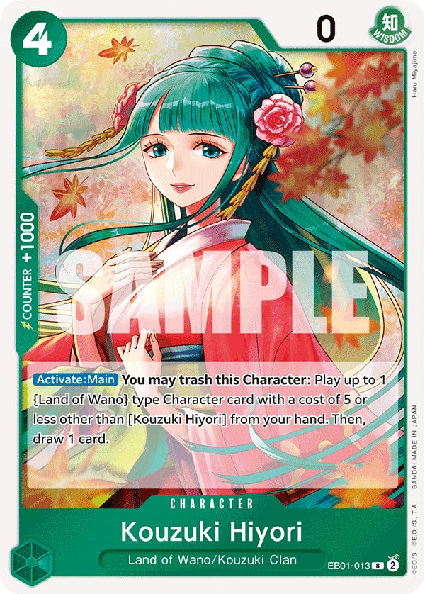 Kouzuki Hiyori (EB01-013) [Extra Booster: Memorial Collection]