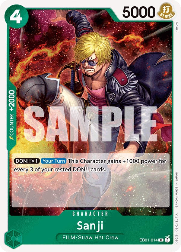 Sanji (EB01-014) [Extra Booster: Memorial Collection]