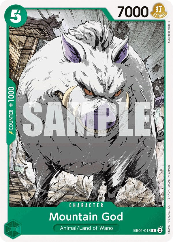 Mountain God (EB01-018) [Extra Booster: Memorial Collection]