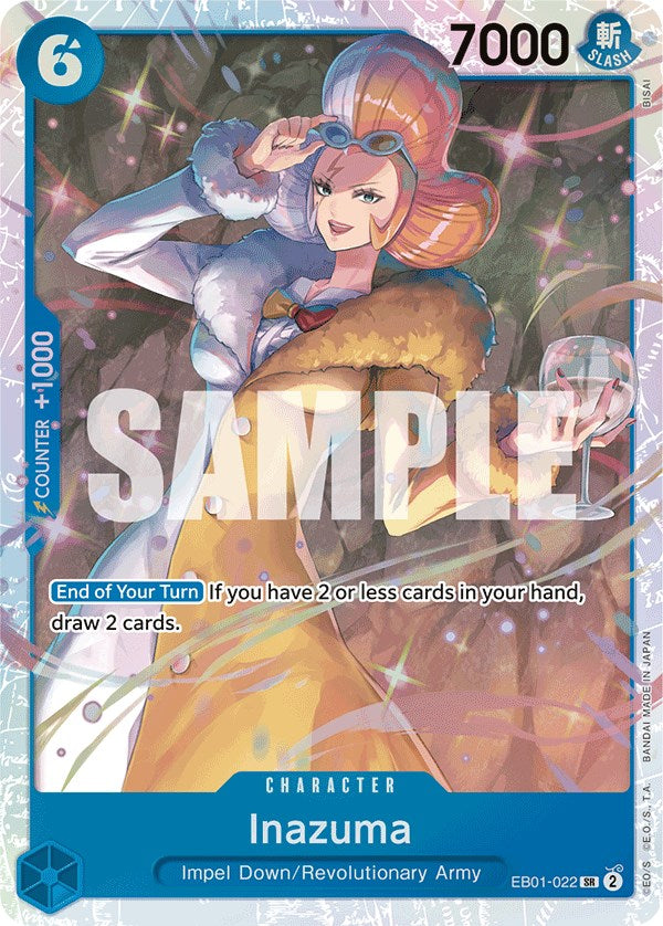 Inazuma (EB01-022) [Extra Booster: Memorial Collection]