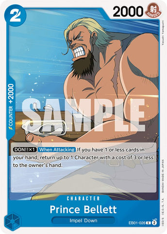 Prince Bellett (EB01-026) [Extra Booster: Memorial Collection]