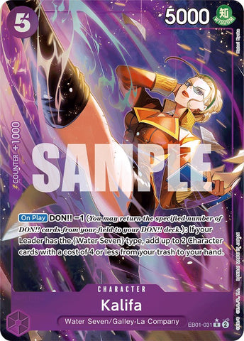 Kalifa (Alternate Art) (EB01-031) [Extra Booster: Memorial Collection]