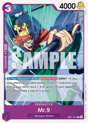 Mr. 9 (EB01-037) [Extra Booster: Memorial Collection]