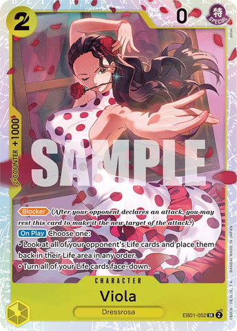 Viola (EB01-052) [Extra Booster: Memorial Collection]