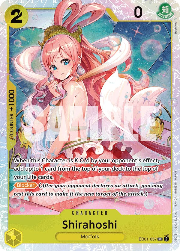 Shirahoshi (EB01-057) [Extra Booster: Memorial Collection]