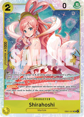 Shirahoshi (EB01-057) [Extra Booster: Memorial Collection]