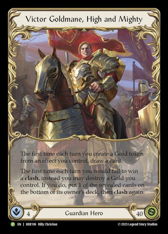 Victor Goldmane, High and Mighty [HER106] (Promo) Rainbow Foil