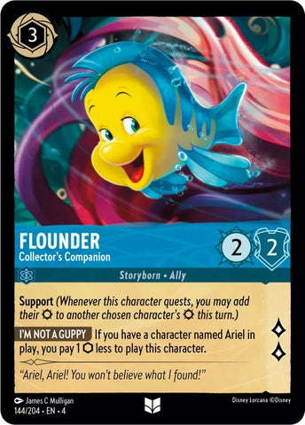 Image for Flounder (144/204) [Ursula's Return]